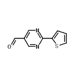 CAS#: 921939-12-0， 2-(2-Thienyl)-5-pyrimidinecarbaldehyde