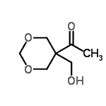 CAS#: 92259-15-9， 1-[5-(Hydroxymethyl)-1,3-dioxan-5-yl]ethanone