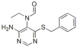 CAS#: 92296-30-5， 4-Amino-6-Benzylthio-5-(N-Ethylformamido)Pyrimidine