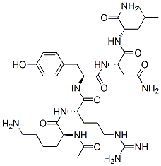 CAS 登录号：92355-87-8， N-乙酰基赖氨酰-精氨酰-酪氨酰-天冬氨酰胺酰-亮氨酰胺