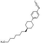 CAS#: 92412-69-6， 1-Isothiocyanato-4-(trans-4-octylcyclohexyl)benzene
