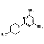 CAS#: 924846-87-7， 2-(4-Methyl-1-piperidinyl)-4,6-pyrimidinediamine