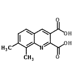CAS#: 92513-45-6， 7,8-Dimethyl-2,3-quinolinedicarboxylic acid