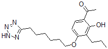 CAS#: 92518-14-4， 2-Hydroxy-3-Propyl-4-(6-(Tetrazol-5-Yl)Hexyloxy)Acetophenone