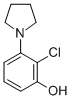 CAS#: 925233-08-5， 2-Chloro-3-(1-Pyrrolidinyl)-Phenol