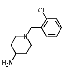 CAS#: 92539-15-6， 1-(2-Chlorobenzyl)-4-piperidinamine