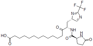 CAS#: 92558-19-5， (S)-5-Oxo-L-prolyl-2-(trifluoromethyl)-L-histidyl-dodecanoic acid