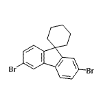 CAS#: 925890-05-7， 2',6'-Dibromospiro[cyclohexane-1,9'-fluorene]
