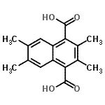 CAS#: 925890-17-1， 2,3,6,7-Tetramethyl-1,4-naphthalenedicarboxylic acid