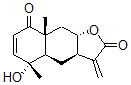 CAS#: 92609-71-7， (3aR)-3aalpha,4aalpha,5,8,9,9abeta-Hexahydro-5alpha-Hydroxy-5beta,8abeta-Dimethyl-3-Methylenenaphtho[2,3-b]Furan-2,8(3H,4H)-Dione