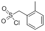 structure of CAS# 92614-55-6, 2-Methyl-Benzenemethanesulfonylchloride;2-(Methylphenyl)Methanesulphonyl Chloride 97%;(2-Methylphenyl)Methanesulfonyl Chloride ,97%;2-(Methylphenyl)Methylsulphonyl  Chloride