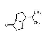 CAS#: 92721-36-3， (7R,7aS)-7-Isopropylhexahydro-3H-pyrrolizin-3-one