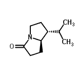 CAS#: 92721-37-4， (7R,7aR)-7-Isopropylhexahydro-3H-pyrrolizin-3-one