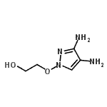 CAS#: 927417-33-2， 2-[(3,4-Diamino-1H-pyrazol-1-yl)oxy]ethanol