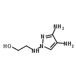 CAS#: 927417-69-4， 2-[(3,4-Diamino-1H-pyrazol-1-yl)amino]ethanol
