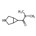 CAS#: 927679-52-5， N,N-Dimethyl-3-azabicyclo[3.1.0]hexane-6-carboxamide