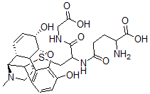 CAS#: 92780-96-6， 10-Alpha-S-Glutathionylmorphine
