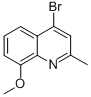 structure of CAS# 927800-62-2, 4-Bromo-8-Methoxy-2-Methylquinoline;4-BROMO-8-METHOXY-2-METHYLQUINOLINE