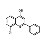 CAS#: 927800-73-5， 8-Bromo-2-phenyl-4-quinolinol