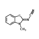 CAS#: 92819-62-0， [(2Z)-3-Methyl-1,3-benzothiazol-2(3H)-ylidene]cyanamide