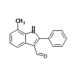 CAS#: 92855-23-7， 7-Methyl-2-phenyl-1H-indole-3-carbaldehyde