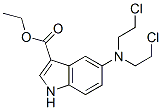 CAS#: 92869-57-3， Ethyl 5-[Bis(2-Chloroethyl)Amino]-1H-Indole-3-Carboxylate