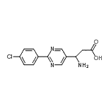 CAS#: 928713-80-8， 3-Amino-3-[2-(4-chlorophenyl)-5-pyrimidinyl]propanoic acid