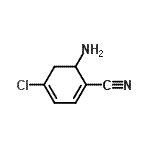 CAS#: 928715-99-5， 6-Amino-4-chloro-1,3-cyclohexadiene-1-carbonitrile