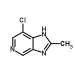 CAS#: 929074-44-2， 7-Chloro-2-methyl-1H-imidazo[4,5-c]pyridine
