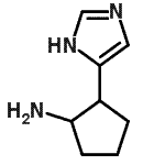CAS#: 929102-06-7， 2-(1H-Imidazol-5-yl)cyclopentanamine