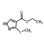 CAS#: 929202-03-9， Ethyl 3-(methylsulfanyl)-1H-pyrazole-4-carboxylate