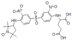 CAS#: 92958-30-0， 4-(Glutamo)-4'-((1-Oxy-2,2,5,5-Tetramethyl-3-Pyrrolidinyl)Amino)-3,3'-Dinitrophenyl Sulfone
