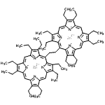 structure of CAS# 92995-45-4, Dizinc 5,5'-(1,2-ethanediyl)bis(2,3,7,8,12,13,17,18-octaethylporphine-21,23-diide);Bis(Zinc <wbr>Porphyrin<wbr>) (ca. 5m<wbr>icro mol/<wbr>L in Dich<wbr>lorometha<wbr>ne) [for <wbr>CD Spectr<wbr>oscopy]