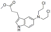 CAS#: 93017-66-4， 5-[Bis(2-Chloroethyl)Amino]Indole-3-Propionic Acid Methyl Ester