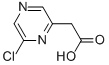 结构式 CAS# 930798-25-7, 6-氯-2-吡嗪乙酸