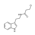CAS#: 93187-18-9， 3-Chloro-N-[2-(1H-indol-3-yl)ethyl]propanamide