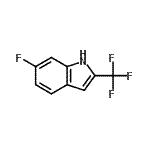 CAS#: 932014-36-3， 6-Fluoro-2-(trifluoromethyl)-1H-indole