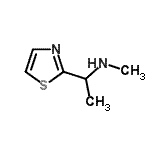 CAS#: 933682-50-9， N-Methyl-1-(1,3-thiazol-2-yl)ethanamine