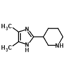 CAS#: 933713-86-1， 3-(4,5-Dimethyl-1H-imidazol-2-yl)piperidine