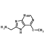 CAS#: 933726-37-5， 1-(6-Methoxy-1H-purin-8-yl)methanamine