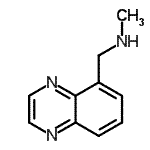 CAS#: 933751-81-6， N-Methyl-1-(5-quinoxalinyl)methanamine