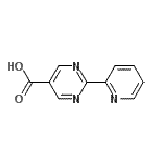 CAS#: 933988-22-8， 2-(2-Pyridinyl)-5-pyrimidinecarboxylic acid