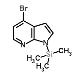 CAS#: 934388-23-5， 4-Bromo-1-(trimethylsilyl)-1H-pyrrolo[2,3-b]pyridine