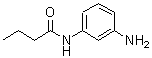 结构式 CAS# 93469-29-5, N-(3-氨基苯基)丁酰胺