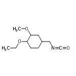 CAS#: 93470-21-4， 1-Ethoxy-4-(isocyanatomethyl)-2-methoxycyclohexane
