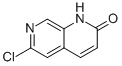 structure of CAS# 93493-68-6, 6-Chloro-1,7-Naphthyridin-2(1H)-One;1,7-NAPHTHYRIDIN-2(1H)-ONE, 6-CHLORO-;6-CHLORO-1,7-NAPHTHYRIDIN-2(1H)-ONE;7-Naphthyridin-2(1H)-One