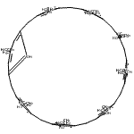 结构式 CAS# 93503-77-6, 4-叔-戊基杯[8]芳烃