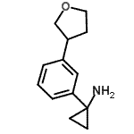 CAS#: 935460-27-8， 1-[3-(Tetrahydro-3-furanyl)phenyl]cyclopropanamine