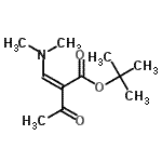 CAS#: 93552-74-0， 2-Methyl-2-propanyl (2Z)-2-[(dimethylamino)methylene]-3-oxobutanoate