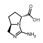 CAS#: 93590-13-7， (5R,7aR)-3-Amino-5,6,7,7a-tetrahydro-1H-pyrrolo[1,2-c]imidazole-5-carboxylic acid